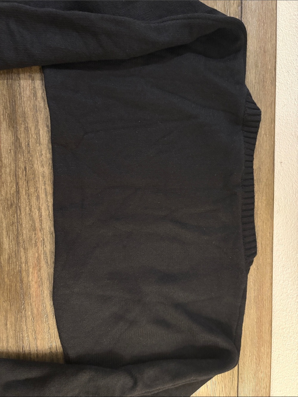NWT [Halara] Reglan Long Sleeve Relaxed Fit Casual Sweater Shrug Black Women’s M - Picture 11 of 14